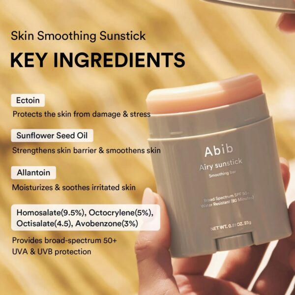 Abib - Airy Sunstick Smoothing Bar - Image 3