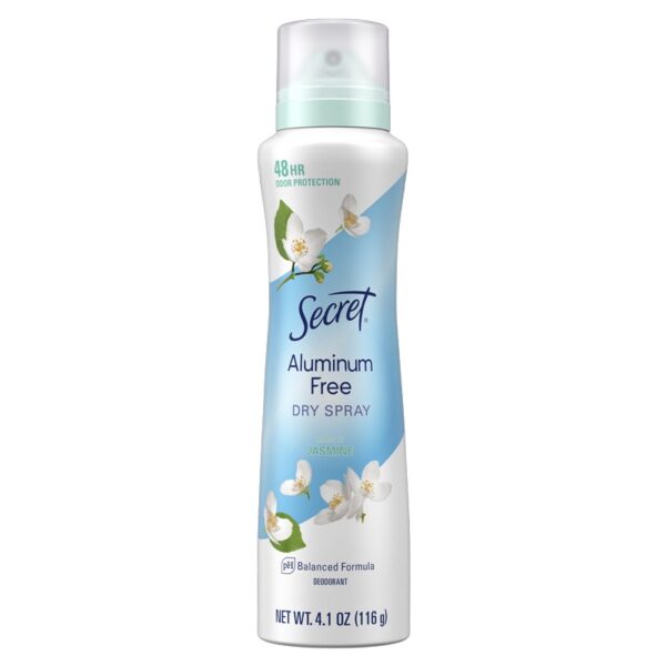 Secret Dry Spray Aluminum Free Deodorant- Notes of Midnight
