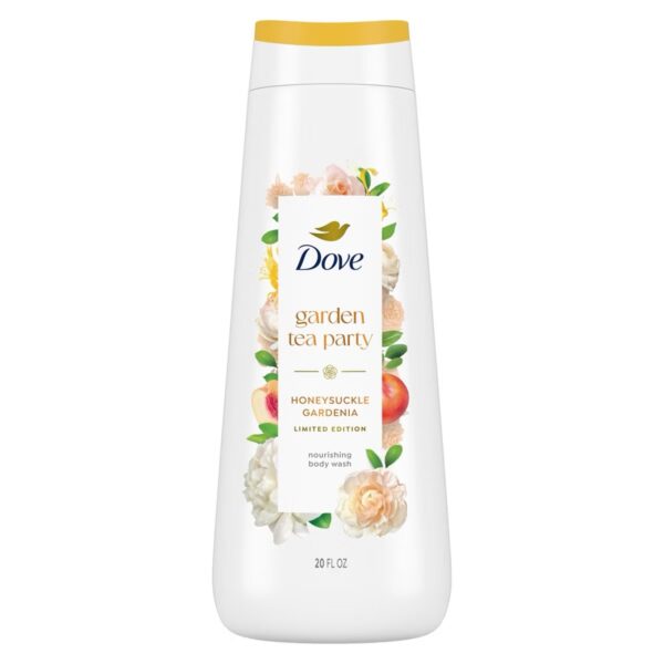 Dove Beauty Garden Tea Party Body Wash - Honeysuckle Gardenia - Limited Edition - 20 fl oz