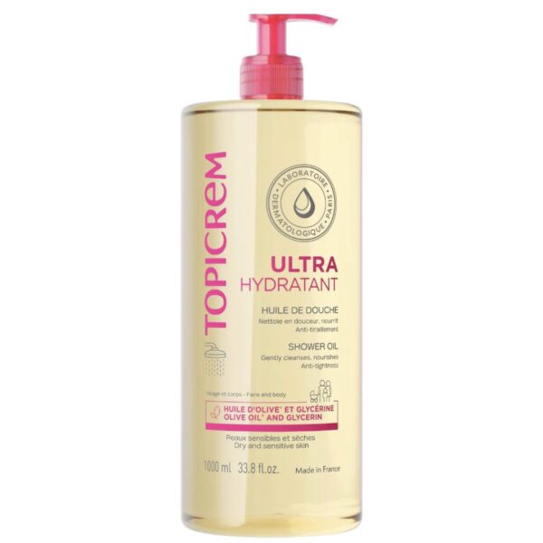Topicrem Ultra-Hydrating Shower Oil 1 Litre