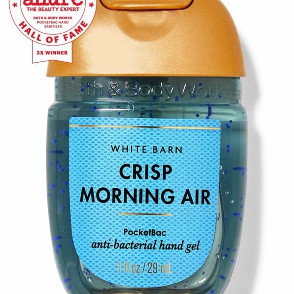 Bath & Body Works Crisp Morning Air
PocketBac Hand Sanitizer