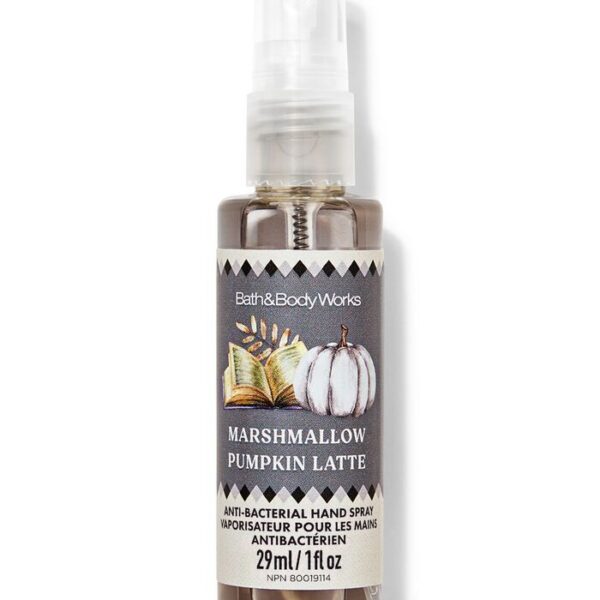 Bath & Body Works Marshmallow Pumpkin Latte
Hand Sanitizer Spray