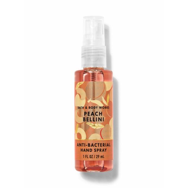 Bath & Body Works Peach Bellini
Hand Sanitizer Spray