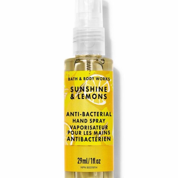 Bath & Body Works Sunshine & Lemons
Hand Sanitizer Spray