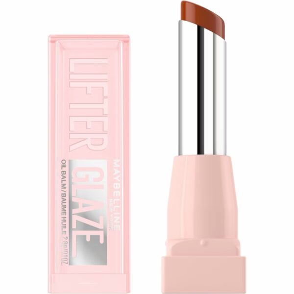 Maybelline Lifter Glaze Hydrating Lip Oil Balm with Hyaluronic Acid - Latte Crush -