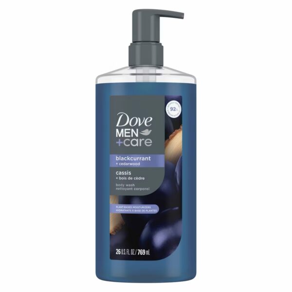 Dove Men+Care Body Wash with Black Currant & Cedarwood - 26 fl oz