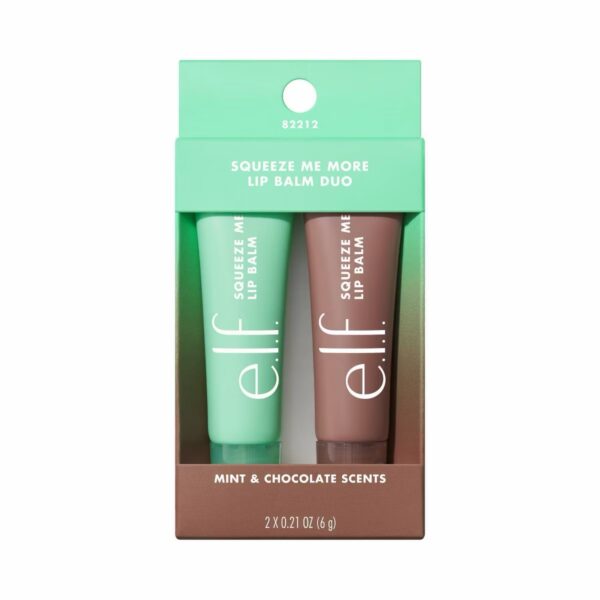 e.l.f. Squeeze Me More Lip Balm Duo - Mint & Chocolate -