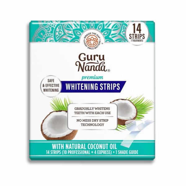 GuruNanda Premium Whitening Strips - 14ct