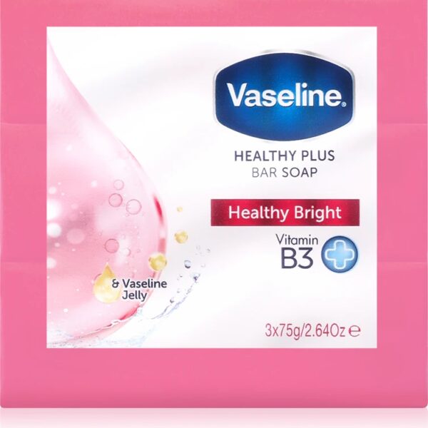 Vaseline Healthy Bright Bar Soap 3pk